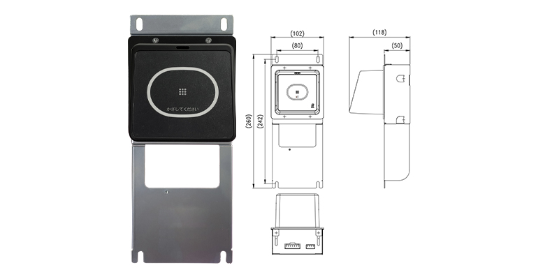 自販機リーダ(RFID/ICタグ)