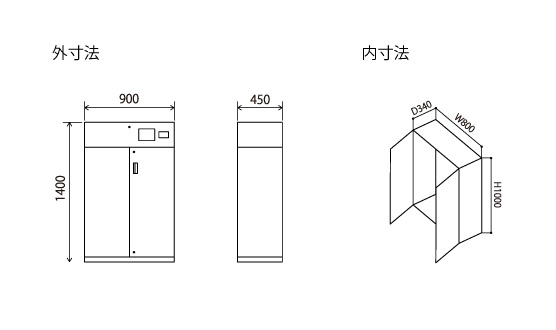 取付外観